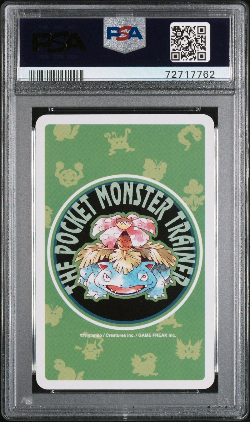 1996 Pokemon Green Version Playing Cards 065 Alakazam 8 Of Spades PSA 10
