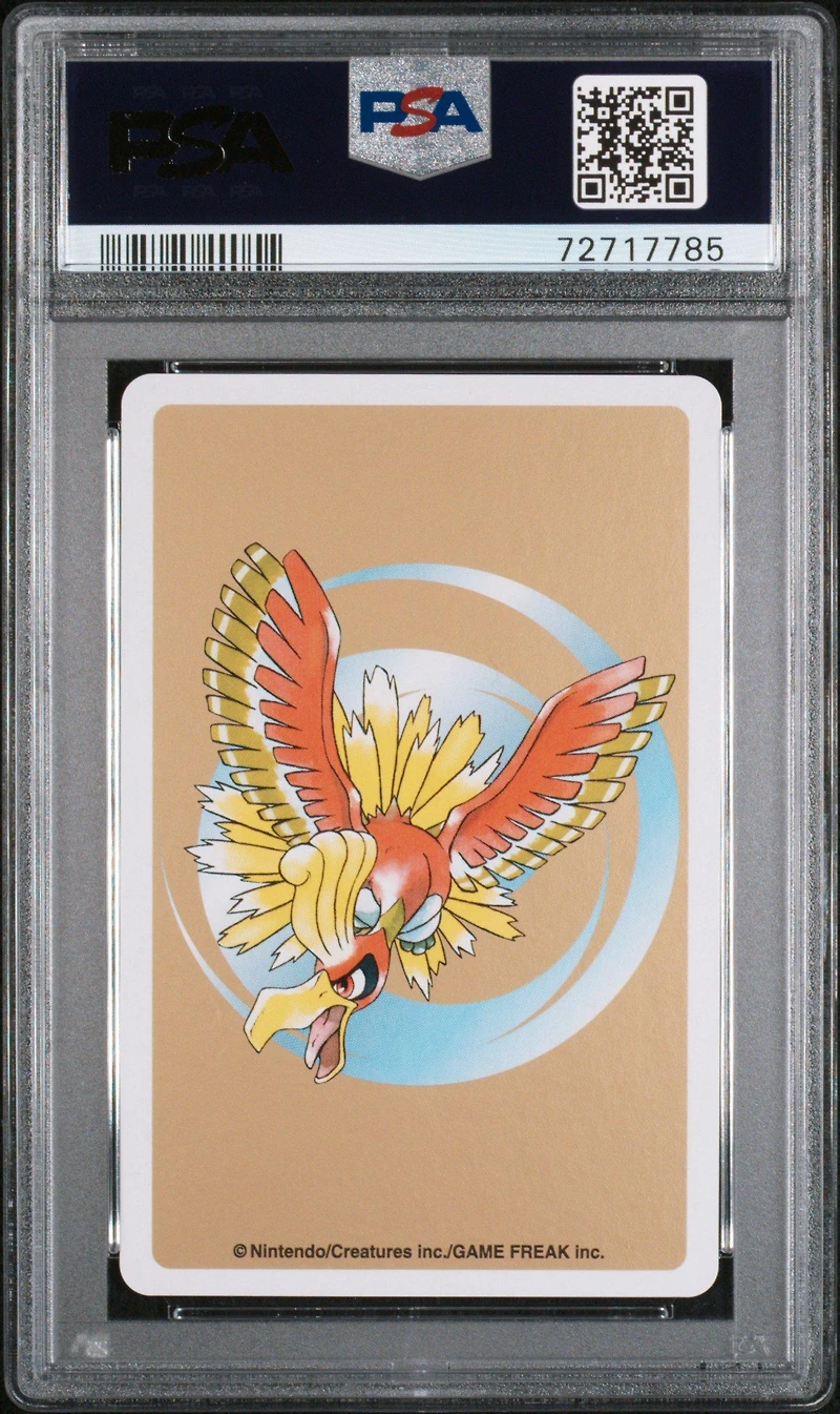 2000 Pokemon Gold Version Playing Cards 086 Seel 4 Of Diamonds PSA 9