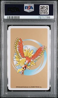 2000 Pokemon Gold Version Playing Cards 097 Hypno 8 Of Clubs PSA 8