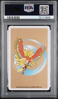 2000 Pokemon Gold Version Playing Cards 025a Pikachu Joker PSA 9