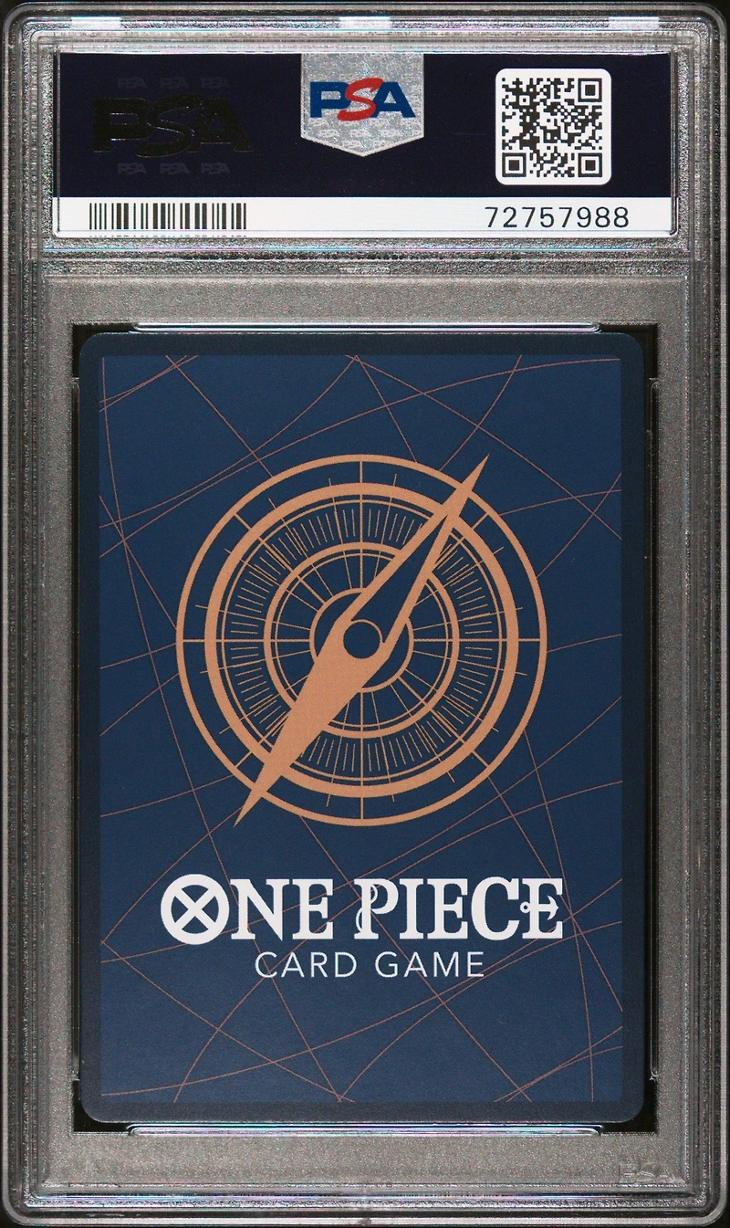 2022 One Piece Romance Dawn 120 Shanks Alternate Art PSA 10