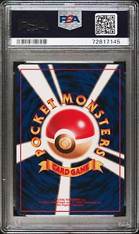 1999 Pokemon Japanese Bulbasaur Deck 16 Meowth PSA