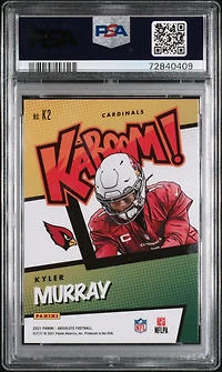 2021 Panini Absolute Kaboom! K2 Kyler Murray PSA 9