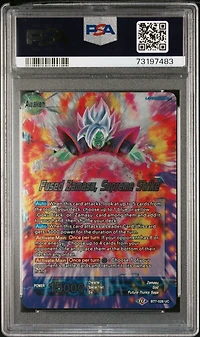 2019 Dragon Ball Super Card Game Series 7 Assault Of The Saiyans Bt7-026 Goku Black & Zamasu\fused Zamasu, Supreme Strike Foil PSA 10