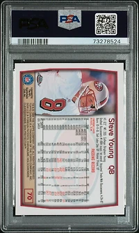 1999 Topps Chrome 70 Steve Young PSA 10