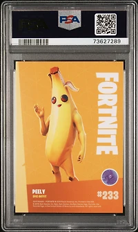 2019 Panini Fortnite 233 Peely Holofoil PSA 10