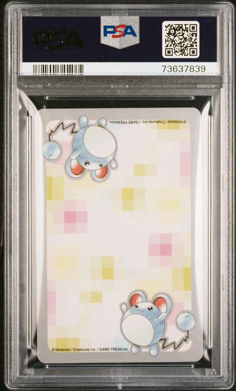 2000 Pokemon Silver Version Part 2 Playing Cards 155a Cyndaquil 8 Of Diamonds PSA 10