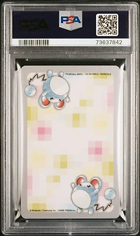 2000 Pokemon Silver Version Part 2 Playing Cards 152b Chikorita 8 Of Hearts PSA 10