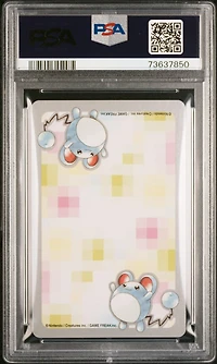 2000 Pokemon Silver Version Part 2 Playing Cards 212 Scizor 4 Of Spades PSA 10
