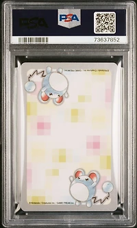 2000 Pokemon Silver Version Part 2 Playing Cards 172 Pichu Joker PSA 9