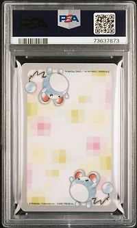 2000 Pokemon Silver Version Part 2 Playing Cards 173 Cleffa Ace Of Hearts PSA 9