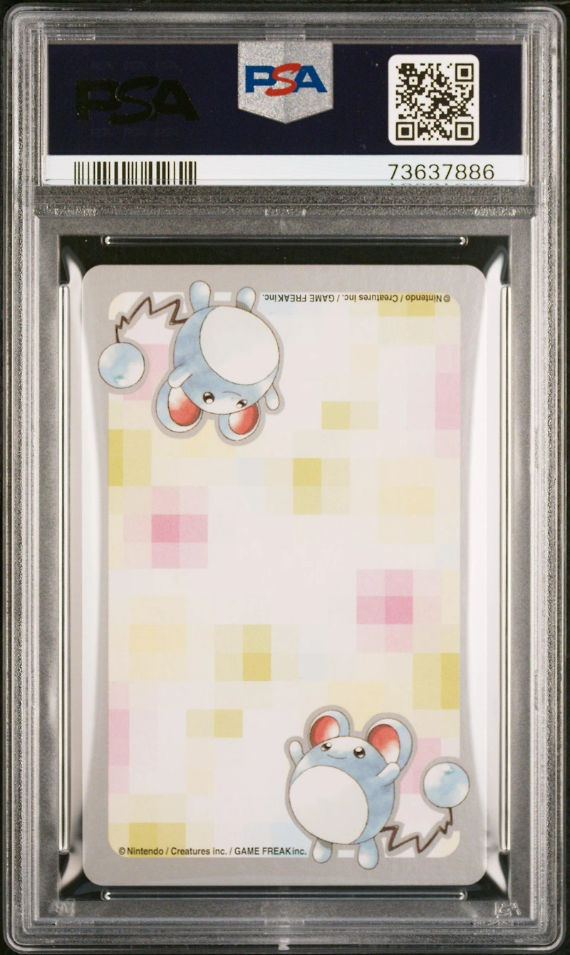 2000 Pokemon Silver Version Part 2 Playing Cards 242 Blissey 4 Of Diamonds PSA 10