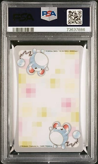 2000 Pokemon Silver Version Part 2 Playing Cards 242 Blissey 4 Of Diamonds PSA 10