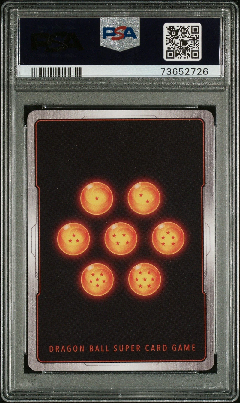 2022 Dragon Ball Super Card Game Series 19 Fighter's Ambition Bt19-154 Evil Saiyan, Malice Made Flesh Secret Rare PSA 10