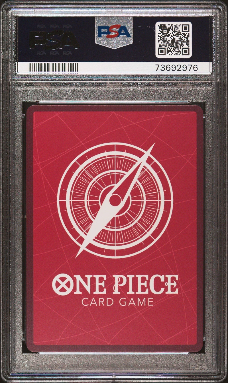 2022 One Piece Starter Deck-the Seven Warlords Of The Sea 001 Crocodile Super Pre-release PSA 10