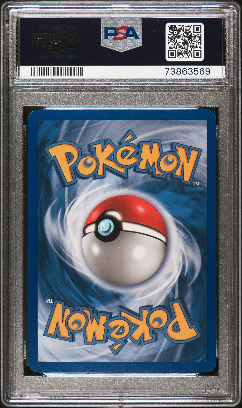 2007 Pokemon Ex Power Keepers 19 Ninetales-reverse Foil PSA