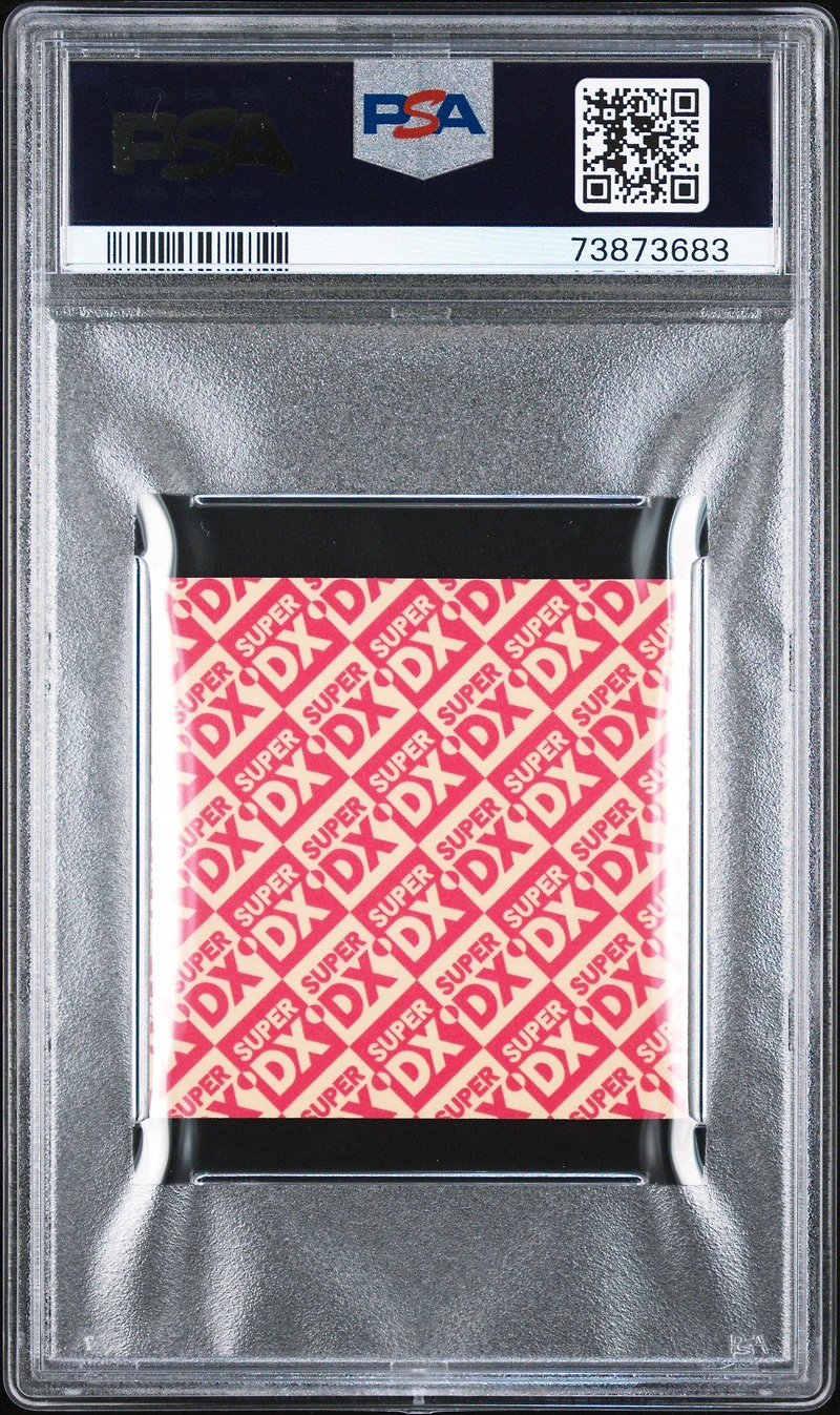1998 Amada Pokemon Japanese Super Dx Stickers D75 Jolteon PSA 9