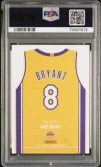 2018 Panini Threads 171 Kobe Bryant Dazzle PSA 10
