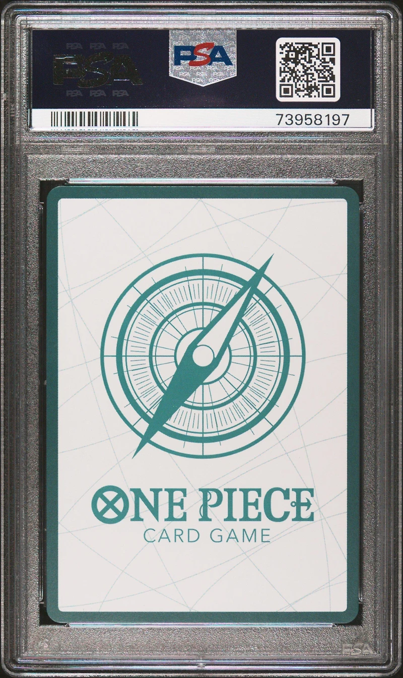 2023 One Piece Op02-paramount War Don!! Card Alternate Art PSA 10