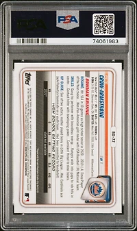 2020 Bowman Draft Chrome Sapphire Edition Bd72 Pete Crow-armstrong PSA 10