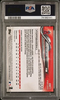 2018 Topps Chrome Update Hmt1 Shohei Ohtani PSA