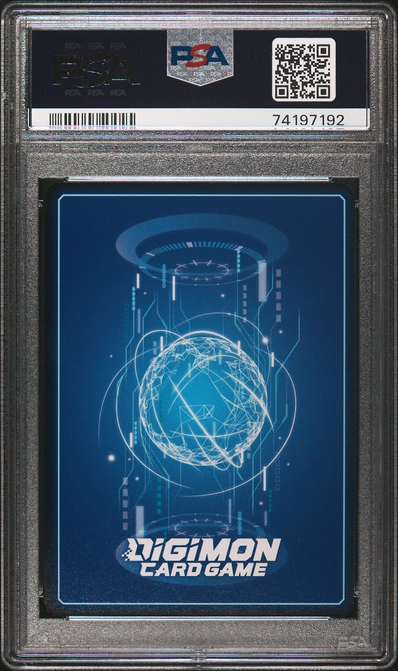 2022 Digimon Booster Next Adventure 086 Tommy Himi Box Topper PSA 9