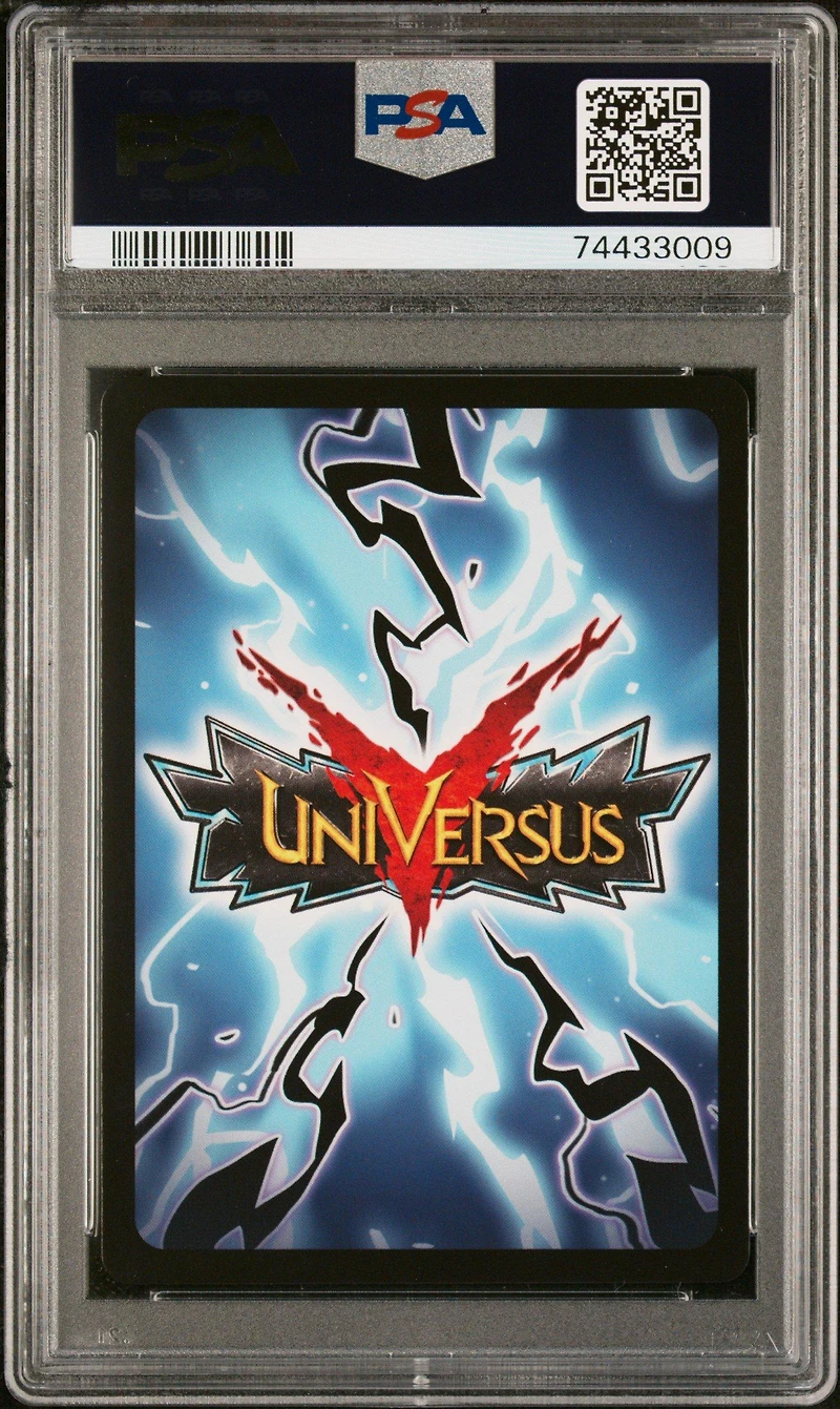 2021 Universus My Hero Academia Series 1.0 182 One For All: Full Cowling 5% Strike 1st Edition-secret Rare PSA 10