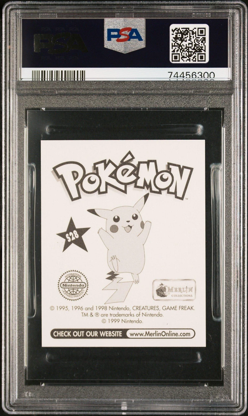 1999 Merlin Pokemon S28 Misty-prism PSA 9