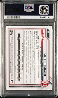 2021 Bowman Draft Bd174 Marcelo Mayer Gold PSA 8