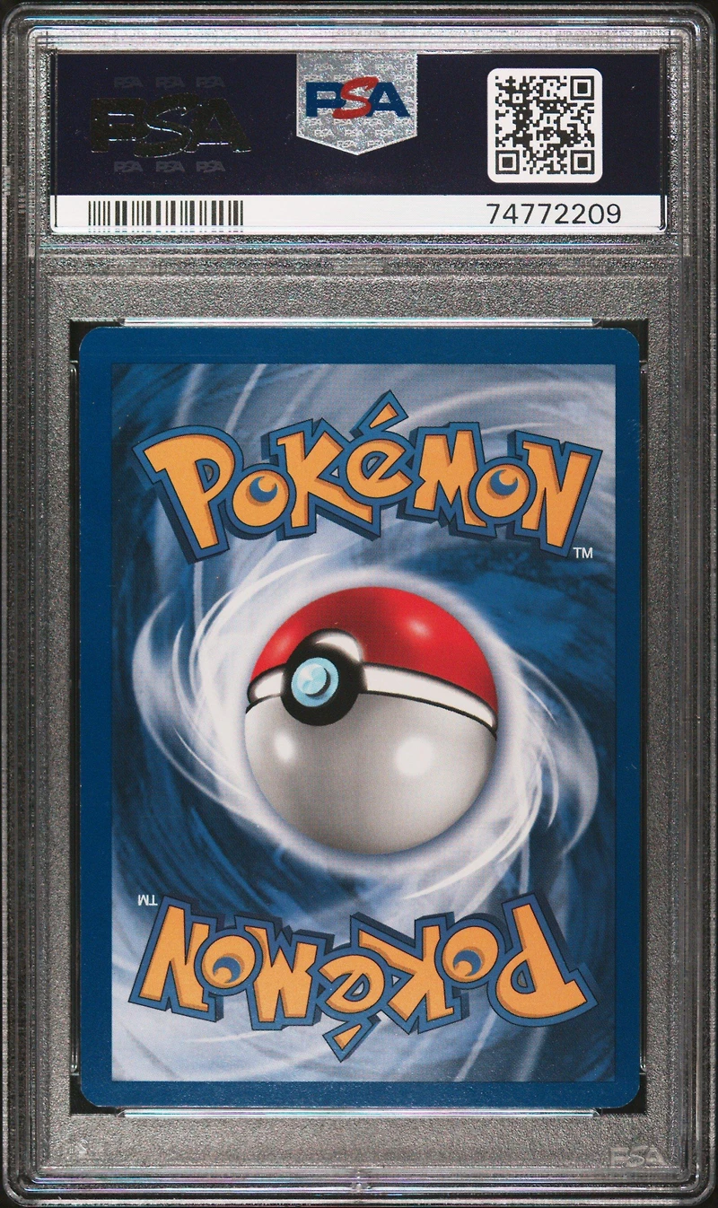 2002 Pokemon Neo Destiny 11 Dark Tyranitar-holo PSA 8