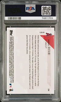 2018 Topps Now Shohei Ohtani PSA 10