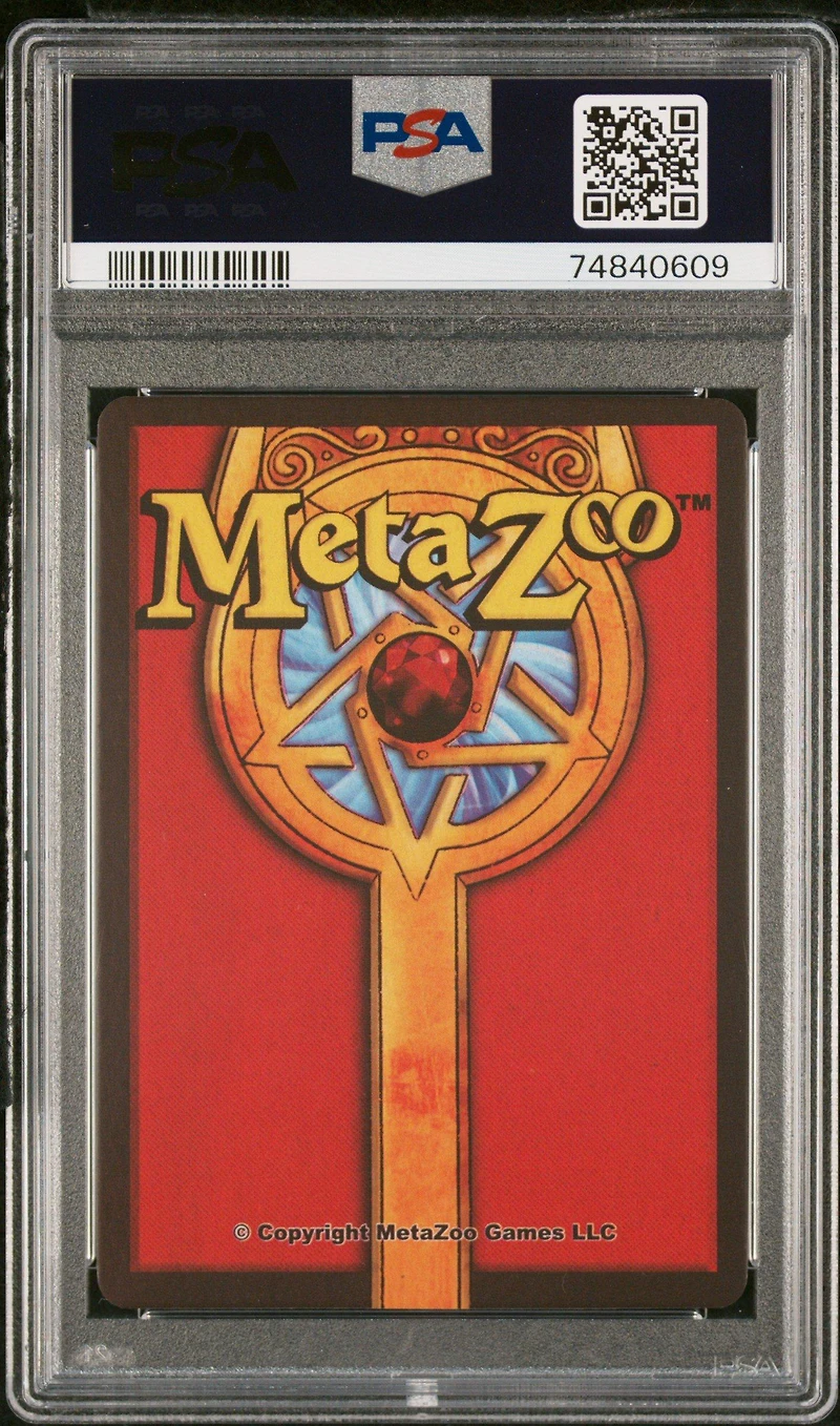 2021 Metazoo Promo First Anniversary Celebration-holo Metazoo Marketplace PSA 10