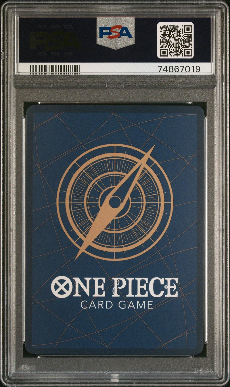 2023 One Piece Paramount War 121 Kuzan PSA 10