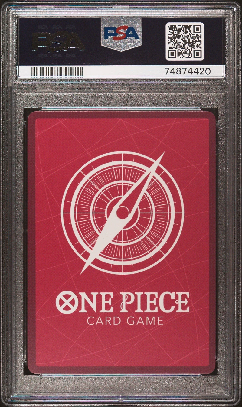 2022 One Piece Japanese Paramount War 093 Smoker Alternate Art PSA 10