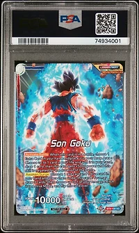 2020 Dragon Ball Super Card Game Series 9 Universal Onslaught Bt9-100 Son Goku\ultra Instinct Son Goku, Limits Surpassed 2021 Judge Pack Vol.10 PSA 10