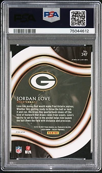 2020 Panini Select Jordan Love Die-cut White Prizm PSA 10