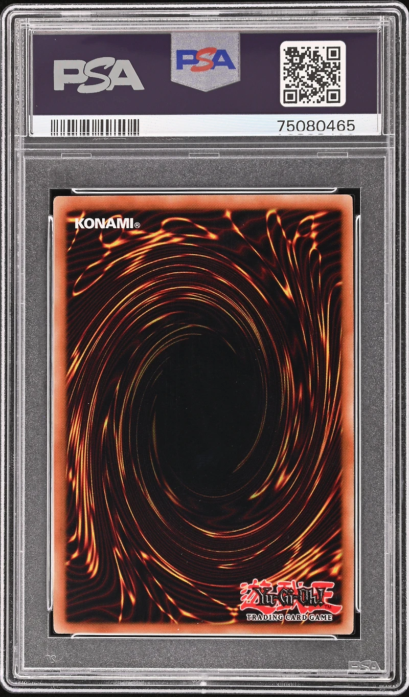 2023 Yu-gi-oh! Lc01-legendary Collection: 25th Anniversary Edition En005 Dark Magician Quarter Century Secret Rare-attribute Error-italian PSA