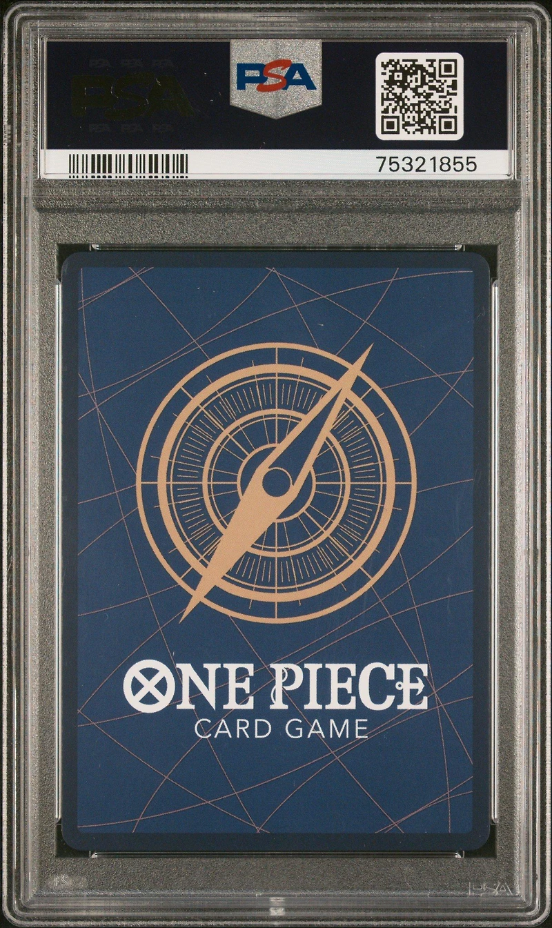 2022 One Piece Japanese Paramount War 114 Borsalino Alternate Art PSA 10