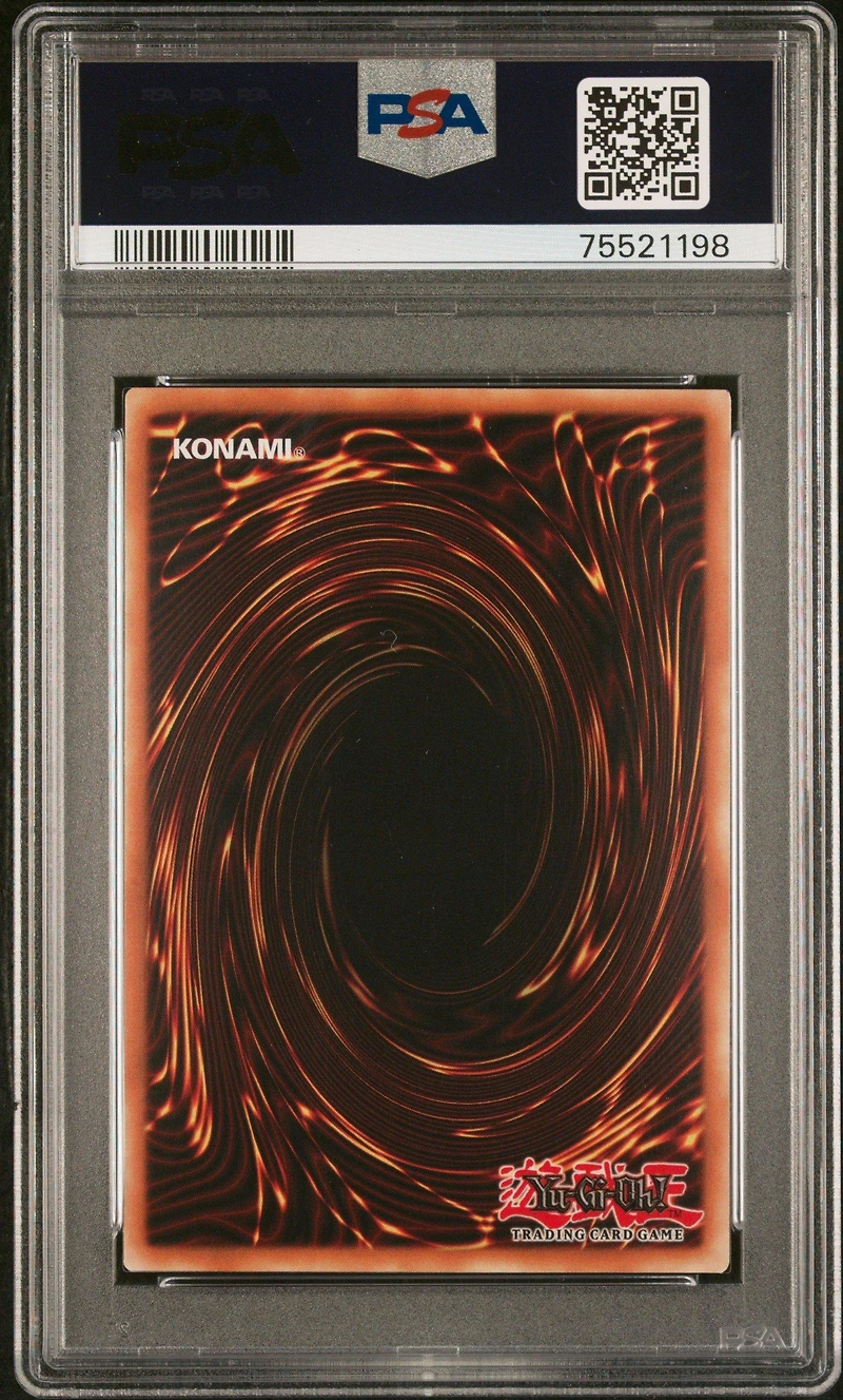 2022 Yu-gi-oh! Bach-battle Of Chaos En001 Dark Magician PSA 8