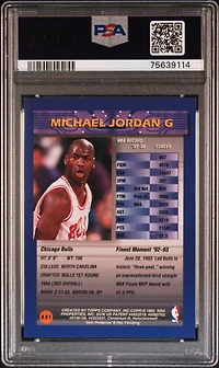 1994 Finest 331 Michael Jordan PSA