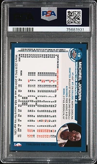 2002 Topps Chrome 10 Michael Jordan Refractor PSA 8