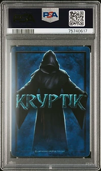 2022 Kryptik Genesis 7 Asterope Kickstarter-extended Art PSA 10