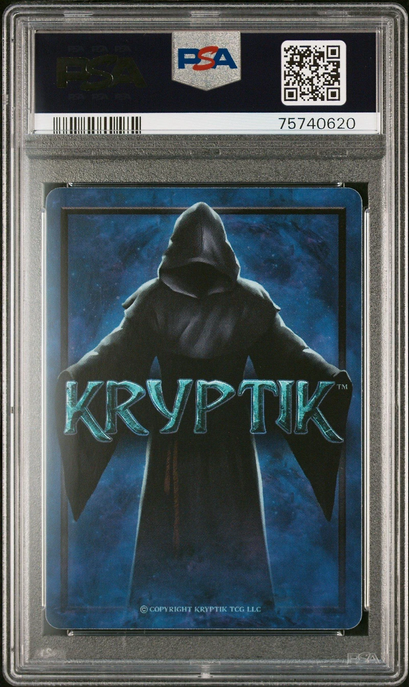 2022 Kryptik Genesis 123 Fortuity Kickstarter-extended Art PSA 10