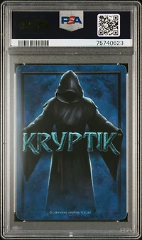 2022 Kryptik Genesis 117 Due Process Kickstarter-extended Art PSA 10
