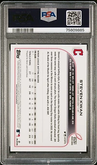2022 Topps Update Us261 Steven Kwan Sp PSA