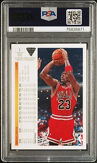 1991 Upper Deck Promos 1 Michael Jordan PSA 10
