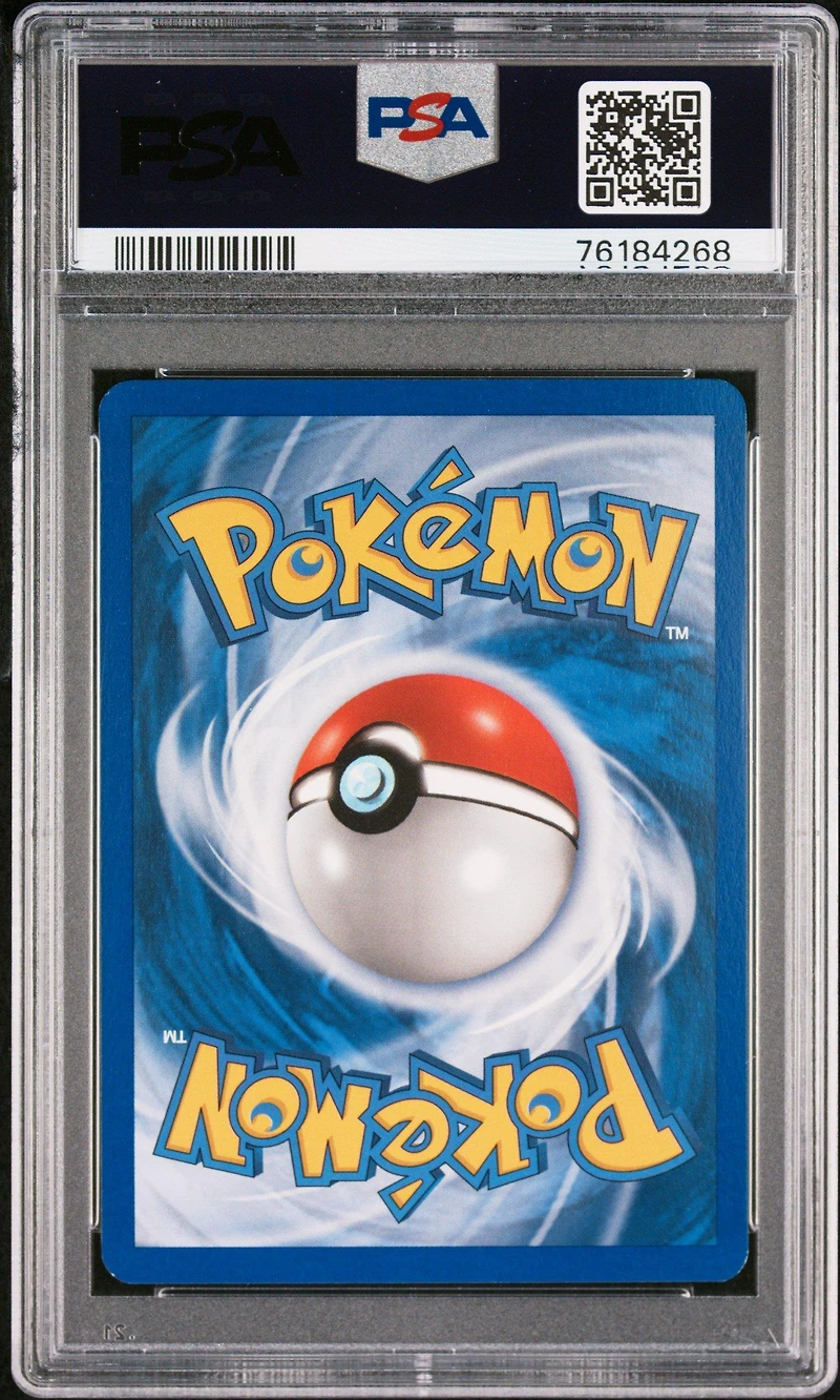 2006 Pokemon Ex Dragon Frontiers 36 Quilava-reverse Foil PSA 8