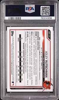 2021 Bowman Chrome Prospects Bcp121 Adley Rutschman PSA 10