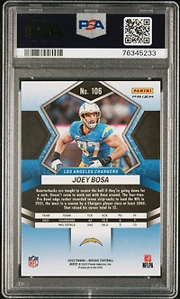 2022 Panini Mosaic 106 Joey Bosa Genesis PSA 10