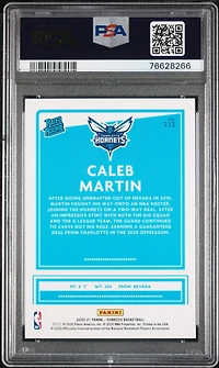 2020 Panini Donruss 212 Caleb Martin PSA 10